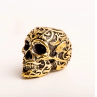 Бусина Triball Skull, бронза купить в Сургуте