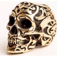 Бусина Triball Skull, мельхиор купить в Сургуте