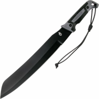 Мачете Gerber — Gator Golok Machete, сталь 65MN Carbon Steel Black Finish, рукоять ударопрочный пластик купить в Сургуте