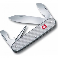 Нож перочинный Victorinox Alox 0.6221.26 58 мм 5 функций алюминиевая рукоять серебристый купить в Сургуте