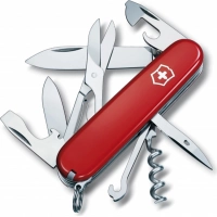 Нож перочинный Victorinox Climber, сталь X55CrMo14, рукоять Cellidor®, красный купить в Сургуте