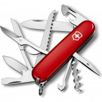 Нож перочинный Victorinox Huntsman, сталь X55CrMo14, рукоять Cellidor®, красный купить в Сургуте