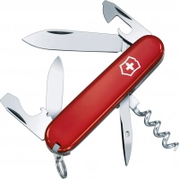 Нож перочинный Victorinox Tourist, сталь X55CrMo14, рукоять Cellidor®, красный купить в Сургуте