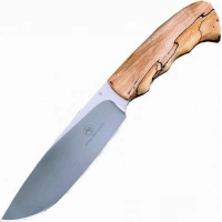 Нож с фиксированным клинком Arno Bernard Hippo, сталь N690, рукоять Spalted Maple купить в Сургуте