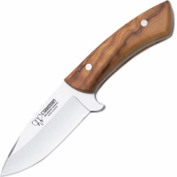 Нож с фиксированным клинком Cudeman Cuchillo Desollador, сталь 440 Stainless Steel, рукоять оливковое дерево купить в Сургуте