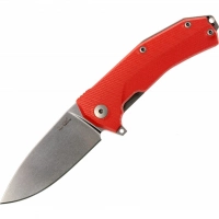 Нож складной LionSteel KUR OR G10 Orange Flipper, сталь Uddeholm Sleipner®, стеклотекстолит, оранжевый купить в Сургуте