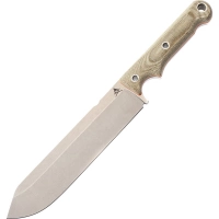 Нож White River FIRECRAFT 7 StoneWash, сталь CPM S35VN, рукоять серо-зеленая микарта, чехол Kydex купить в Сургуте