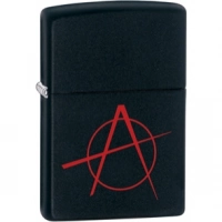 Зажигалка ZIPPO Classic А с покрытием Black Matte, латунь/сталь, чёрная, матовая, 36x12x56 мм купить в Сургуте